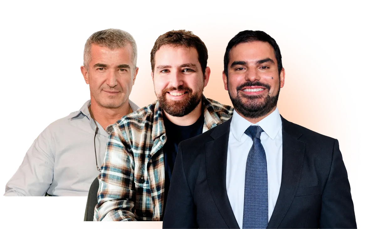 Tomás Casanegra, Francisco Ackermann y Diego Bobadilla, speakers del Patrimore Summit 2026